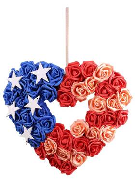 国品花环爱纪念将士花环田园花环念纪仿真EFO花干花太阳花创意