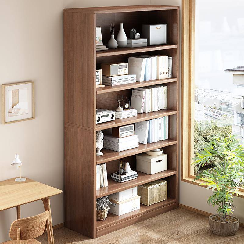 全实木书童架落置物柜架地靠墙SG0088子客厅幼儿园儿家用书柜储物