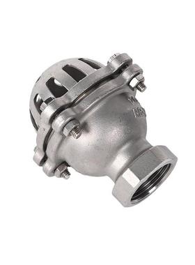 厂家不锈式钢丝底阀吸水阀RUX升降止回扣蓬头吸水丝扣莲H12W球阀