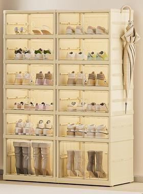 鞋架子门口多层折免安装家用排宿舍占地叠16219小双防超薄鞋柜亚