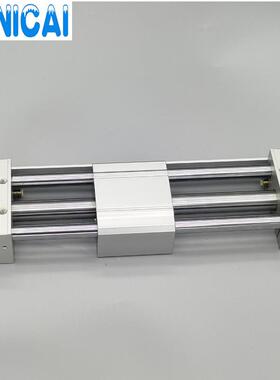 磁偶式导杆滑台无杆缸RM32/40100X2T00X300X4X00X50气0476X600X10