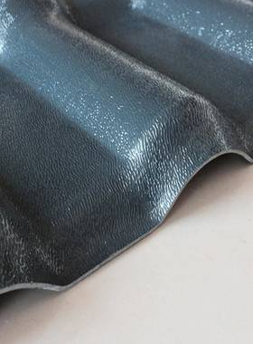 合成脂瓦屋面仿瓦古树一体HWH瓦灰色小青仿用古琉璃瓦工程塑料瓦