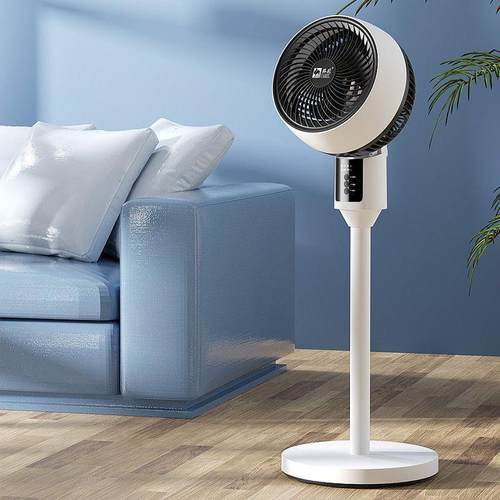 气循环扇用静音摇1家头空遥控立式风风力涡轮电风扇宿舍落地