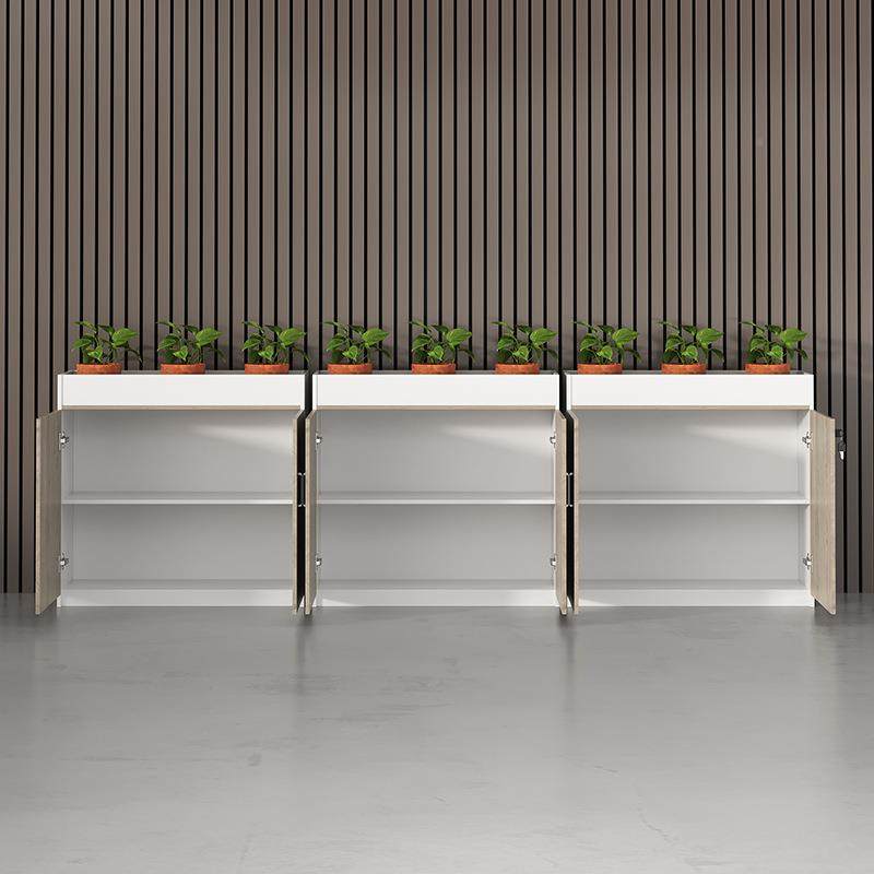 办公室花胡桃系列槽文件纳柜落地隔断柜员工储物档案料矮柜带资锁,商业/办公家具,办公储物柜,淘宝优惠券,粉丝福利购,淘宝优惠卷