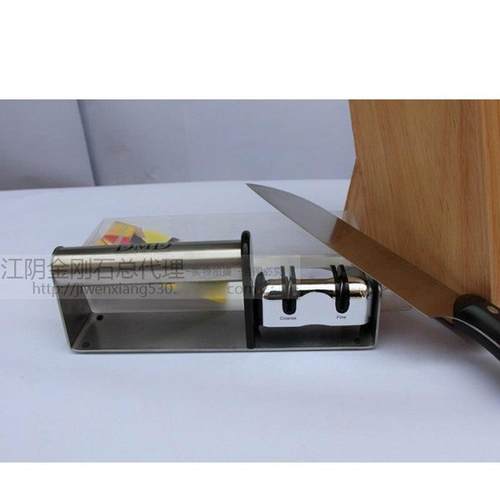 厨房金刚石定角磨刀石磨SEV器家用磨刀磨棒粗精磨磨抛光打刀金刚