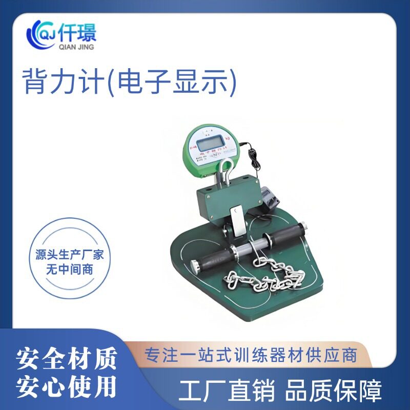 背力计电子显示训练器材电子测量腰背部肌肉力量