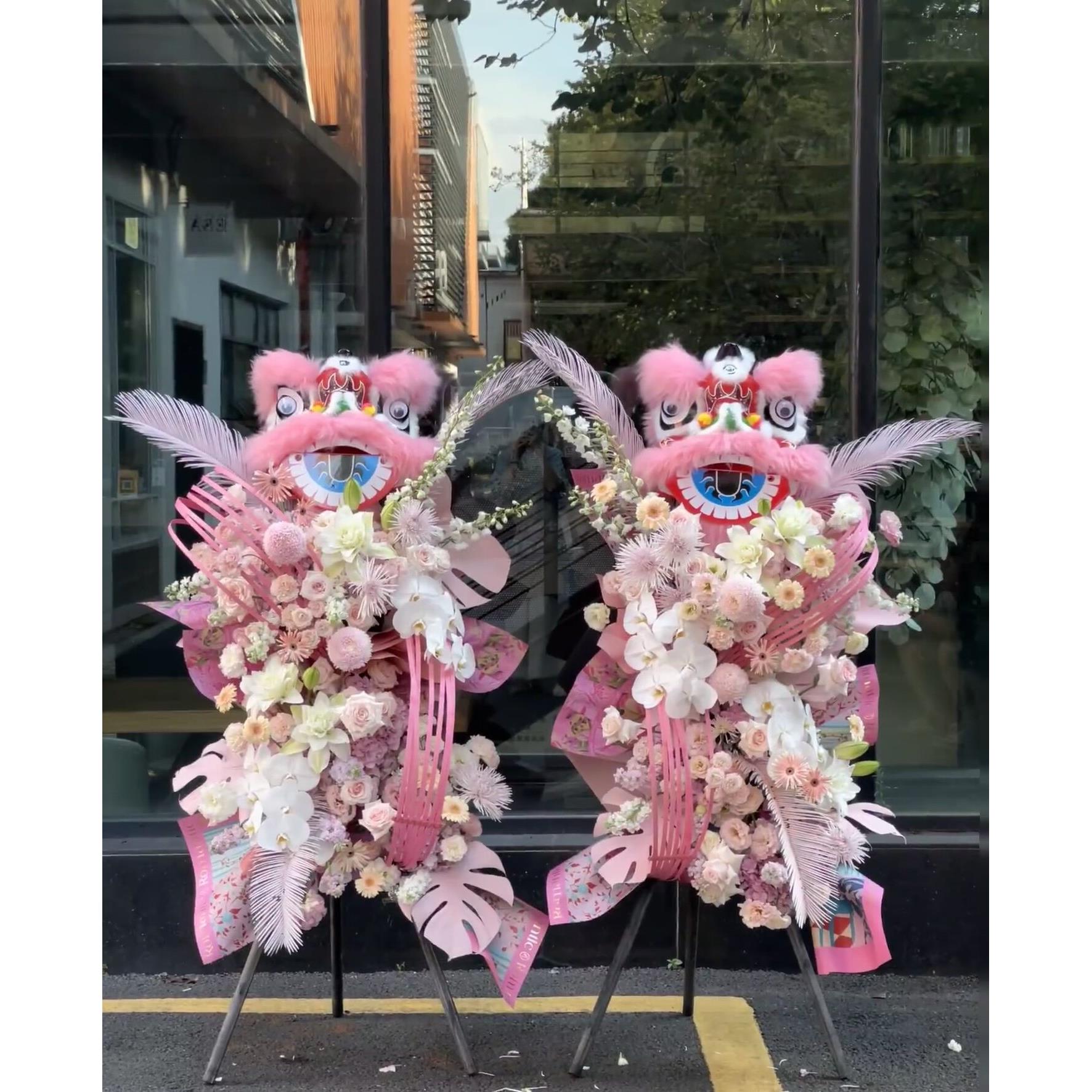 全国开业花篮高端鲜花同城速递广州杭州成都南京乔迁庆典开张花篮