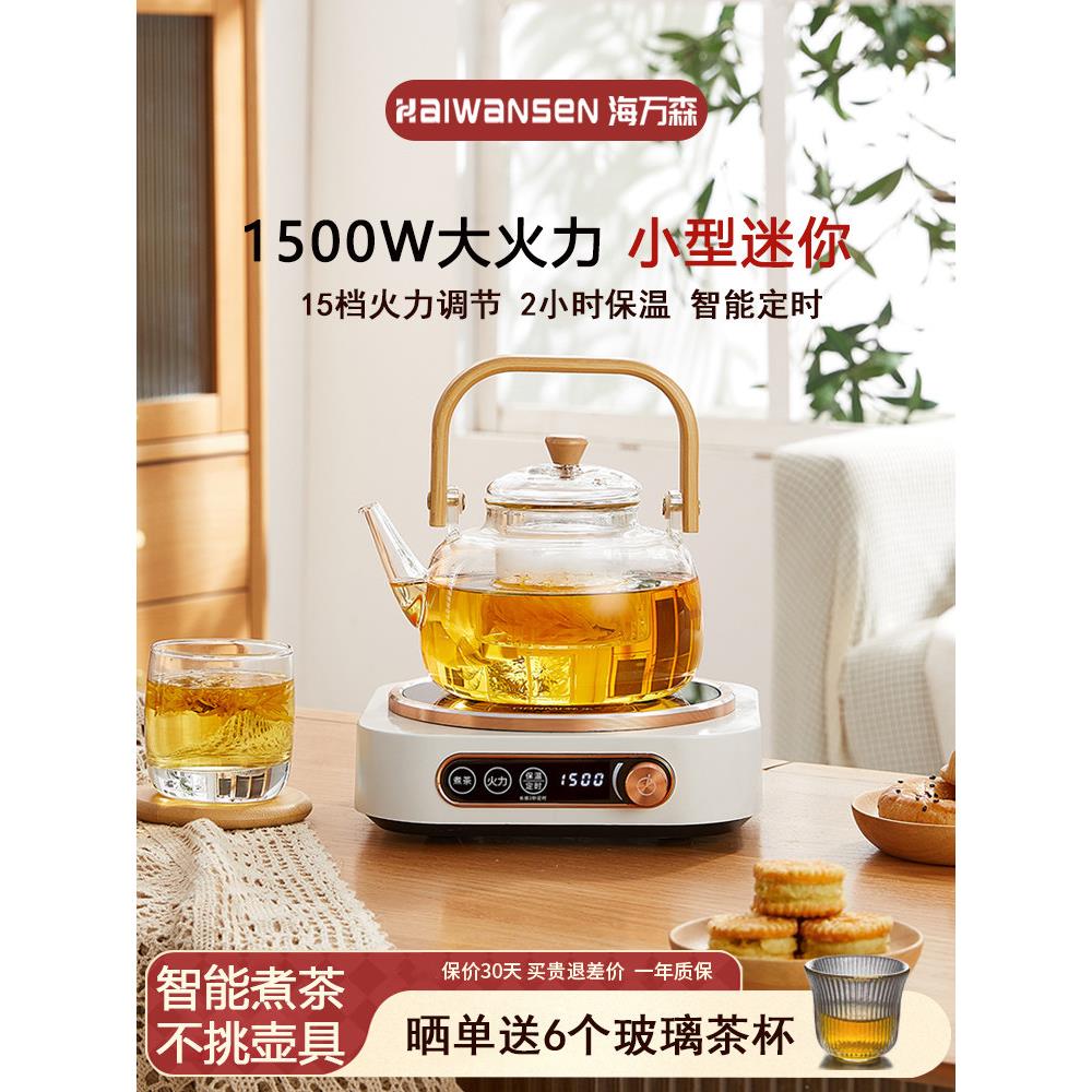 2025新型电陶瓷炉茶机家用迷你单人大功率电炉小茶炉茶炉