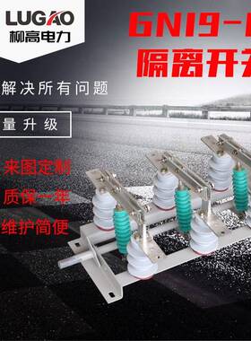 出口户内隔离开关GN19-12/630高压隔离开关隔离开关10KV开关GN19