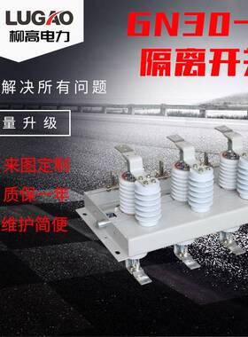 出口10KV户内高压隔离开关GN30上隔离开关高压柜内上隔离开关