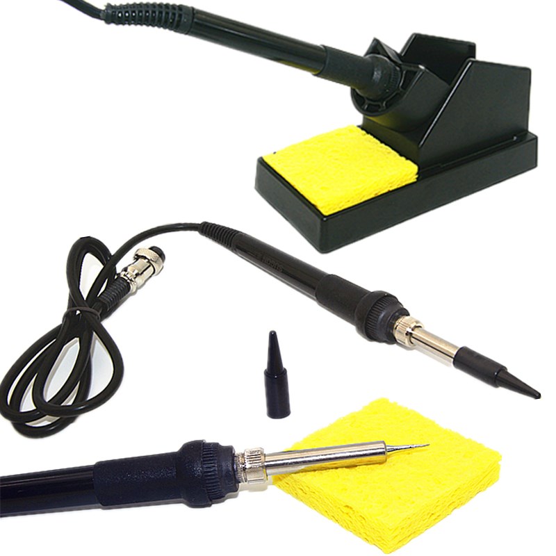包邮 速工936电烙铁手柄配件恒温焊台新款老款烙铁架多功能三合一