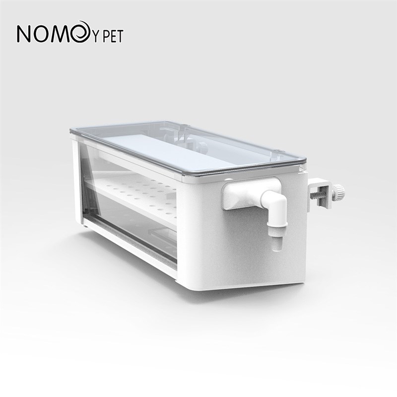 鱼缸滴流盒小型乌龟缸过滤盒水幕式静音过滤器循环系统上过滤