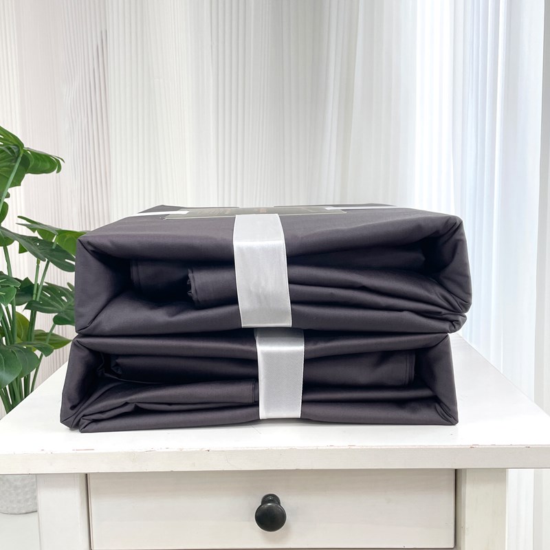 出口100支1000根纯棉贡缎床单床笠被套1.8米全棉厚实顺滑可定制