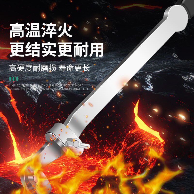 保联扳手加力杆延长杆加力器扭力开口两用活口加长杆汽修辅助工具图片
