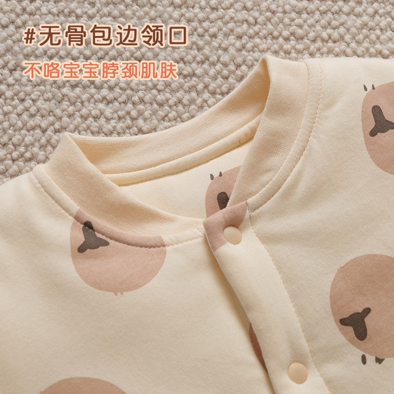 婴儿保暖内衣套装秋冬季纯棉男童女宝宝夹棉加厚上衣儿童棉服外套,童装/婴儿装/亲子装,普通外套,淘宝优惠券,粉丝福利购,淘宝优惠卷