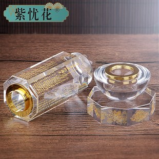 水晶佛顶尊胜陀罗尼经幢塔密封装藏舍利子楞严咒塔嘎乌舍利塔佛塔