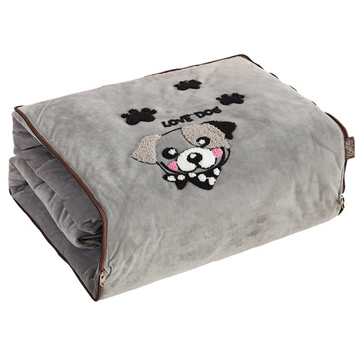 车用抱枕被子两用珊瑚绒枕头抱枕毯靠枕小汽车二合一加厚车载定制