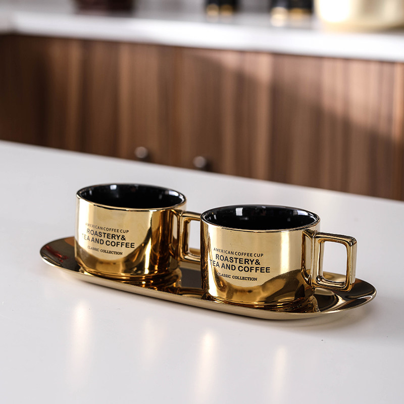 时尚北欧轻奢样板房间厨房橱柜软装饰摆件组合套装金色锅具胡椒罐,家居饰品,家饰软装搭配套装,淘宝优惠券,粉丝福利购,淘宝优惠卷