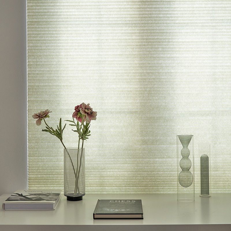 可做免打孔蜂巢帘推拉升降卧室阳台卫生间内开内倒窗帘蜂窝风琴帘