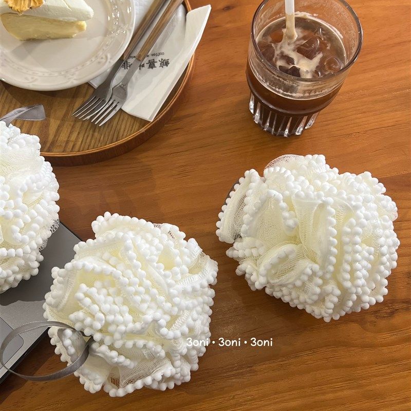 奶油泡芙!不开的浴球!新款加厚洗澡可以搓出很多泡沫的沐浴球!,家庭/个人清洁工具,沐浴球,淘宝优惠券,粉丝福利购,淘宝优惠卷