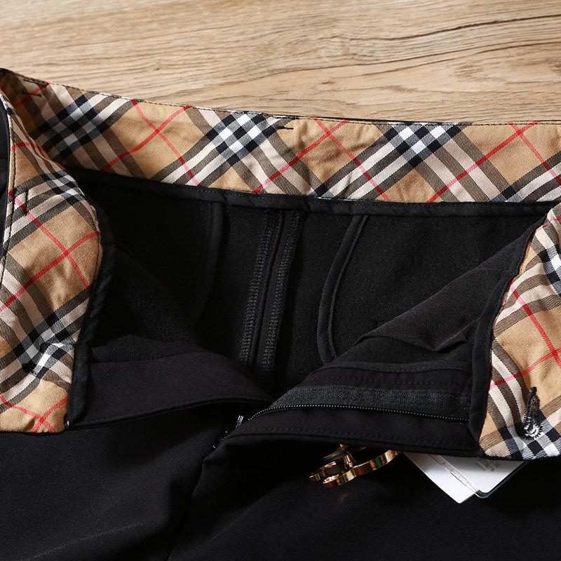 雅格斯曼2023秋冬新款黑色垂感加绒西装裤女高腰九分直筒烟管裤子