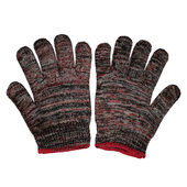 劳保手套尼龙花色杂色加厚耐磨干活操作500克600克700克工地工作