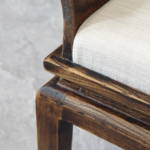 中式长凳软包面做旧床尾凳仿古做旧复古风酒店民宿家具中古侘寂