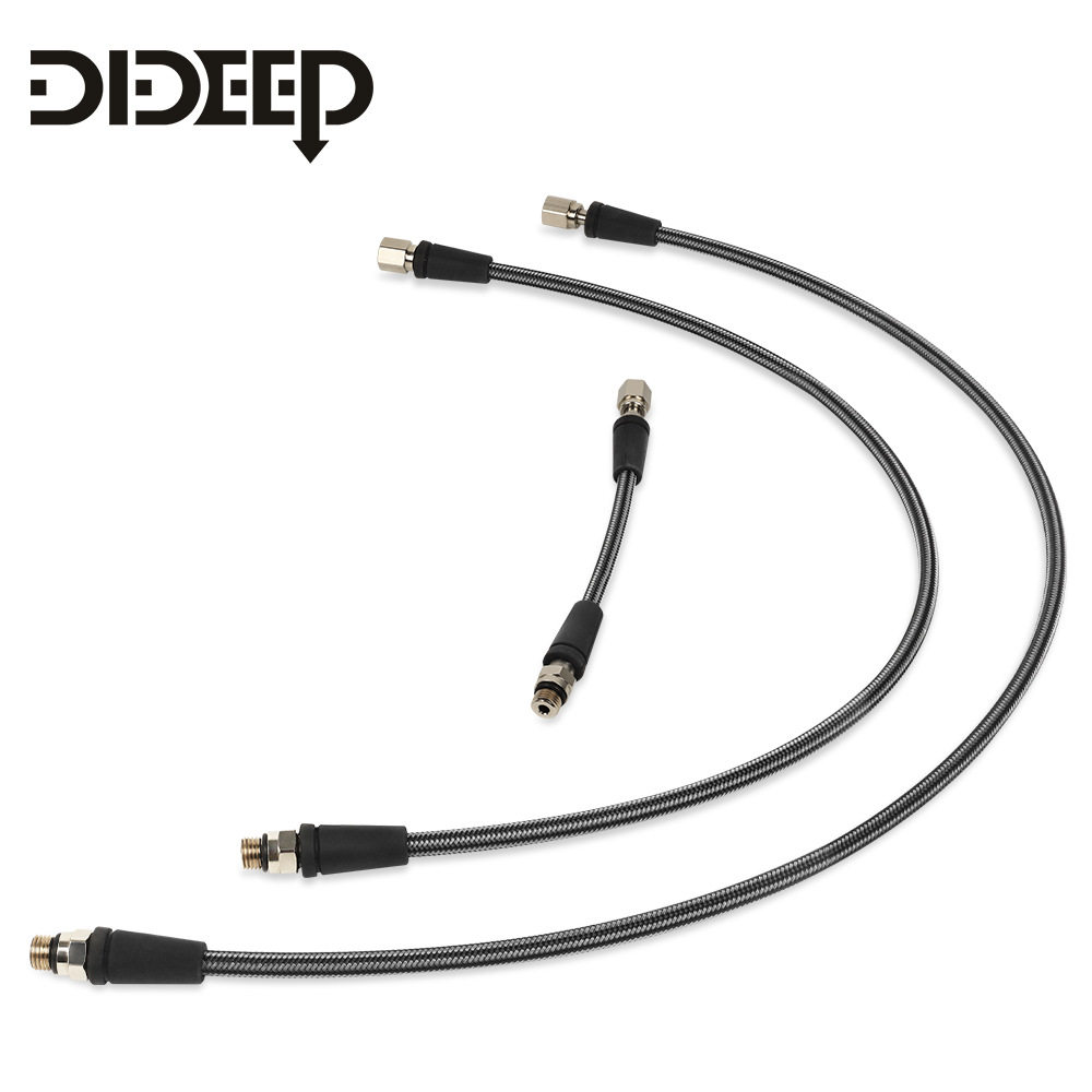 DIDEEP潜水残压管高压软管编织碳纤维深度表15cm侧挂BCD调节器