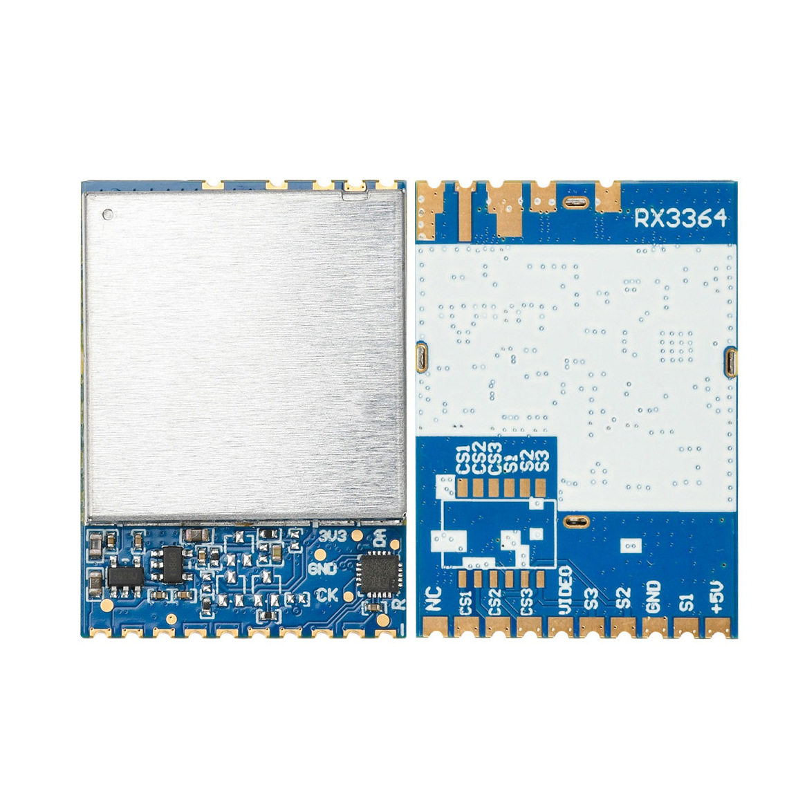 RX33643.3G无线FPV图传模组模拟无线音视频传输接收3060-3500MHz