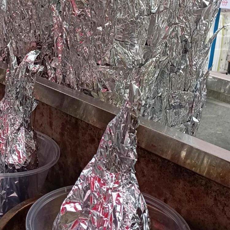 614614佳净纸铝箔锡箔烧烤纸锡45元/卷50锡米纸江浙沪包邮食品级