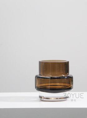 现茶代轻奢XY77097桌绿植花艺售楼处洽谈家几客居厅台面琉璃装饰