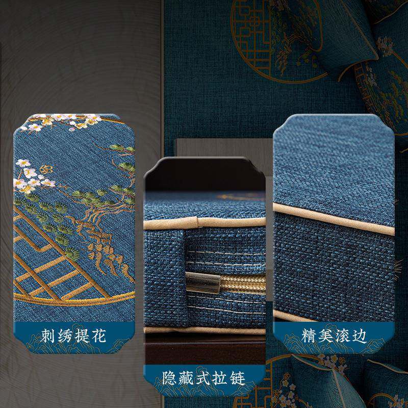 红木沙发坐垫实木椅子座垫套罩新式中垫罗垫汉床子海祥瑞沙发绵垫