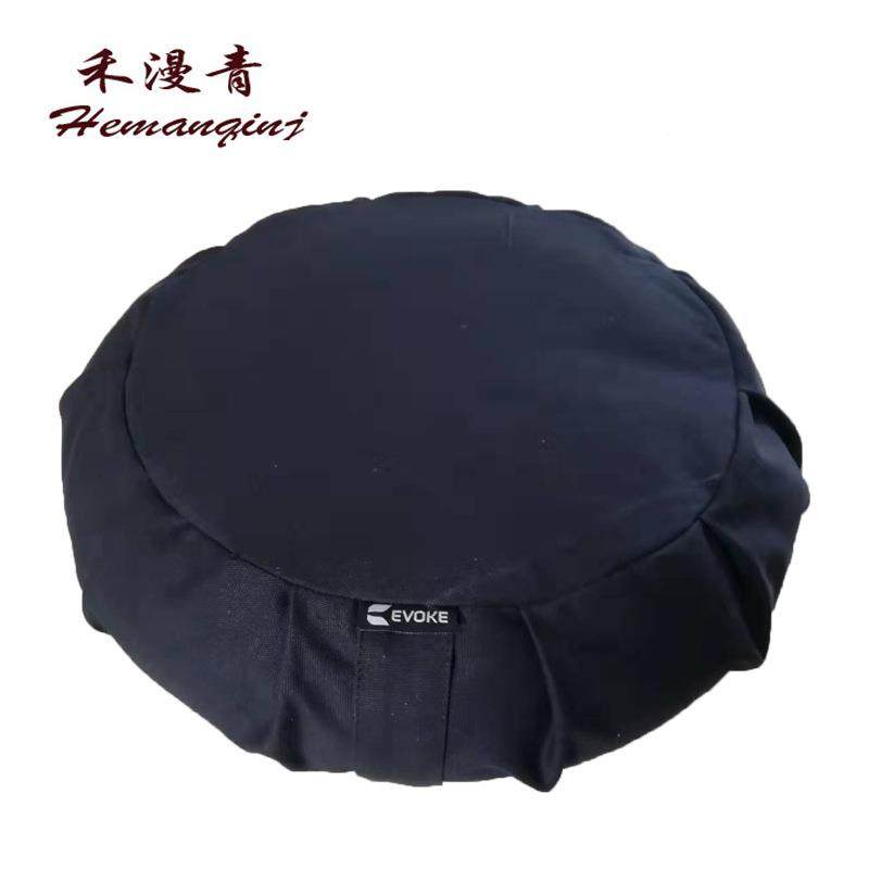 圆扁形瑜荞麦壳伽垫颈椎枕厂枕保健高质90壳健身枕头瑜伽JY018-5