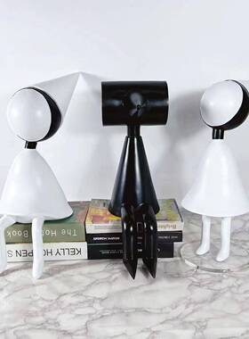 现桌代简约树脂纪念碑谷艾达乌鸦人摆件软家居客厅面PGT板样间装