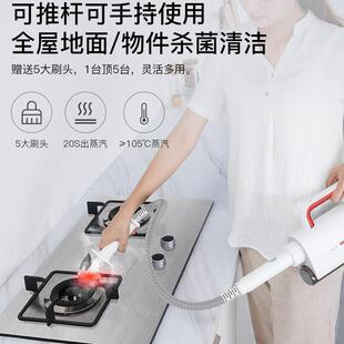 现货德尔玛蒸汽拖把ZQ60家手持DEM-ZQ61便携高温洁用多1功能清机