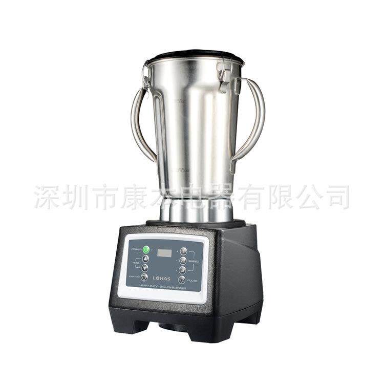 厂家高档商用搅拌机榨汁料理大容量4L速钢锈杯不酒店霍尔X-pro调3