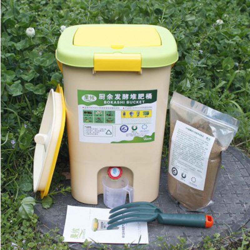 户家庭厨余堆肥桶沤肥发酵桶菌堆肥堆HJC肥外桶大容量家箱用厂家