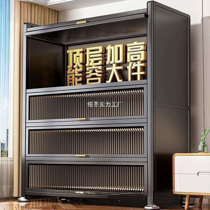 新款家厨厨无品牌/厨柜储物柜落用地多层可移动碗柜房带轮房橱柜