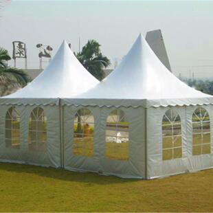 户外尖顶帐篷展欧式帐篷婚礼色帐动篷803展会活广告白帐篷车室外