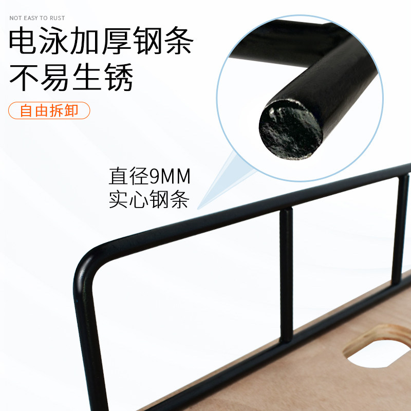 围栏木板乌龟车护栏加厚拉车B平板车小箱车四轮小推车拉货车