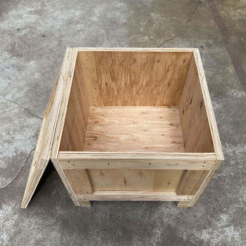 机板械设备包装木箱打包可卸围箱物流拆周钢扣包装箱加工物流专转