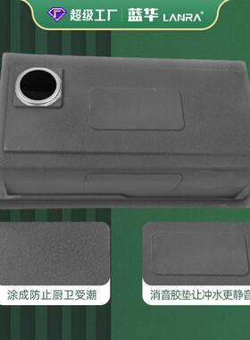 网3房04槽水大单盆厨洗菜红7546盆不锈钢枪灰色台上飞雨套餐