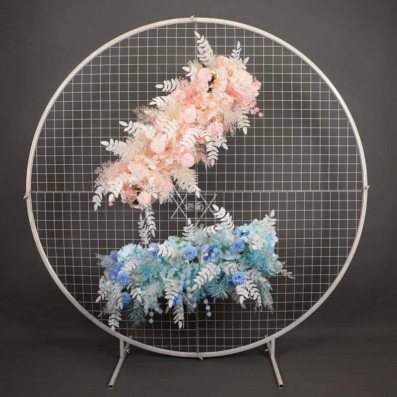 新款婚庆圆形网格拱门婚庆网格派对屏风网格森系S形铁艺网格路引,机械设备,其他机械设备,淘宝优惠券,粉丝福利购,淘宝优惠卷