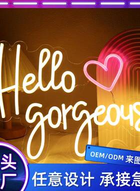 led装饰霓虹灯派对装饰灯室内户外装饰灯带灯饰氛围灯灯