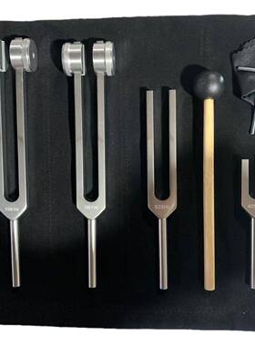 128+136.1+528+4096Hz音叉68.02HZ铝合金音叉共振教学音