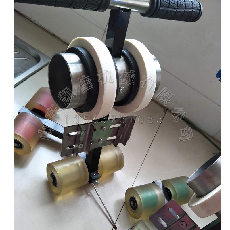 转弯地坪划线贴边机美纹纸贴带机划黄线机体育场贴边工具车