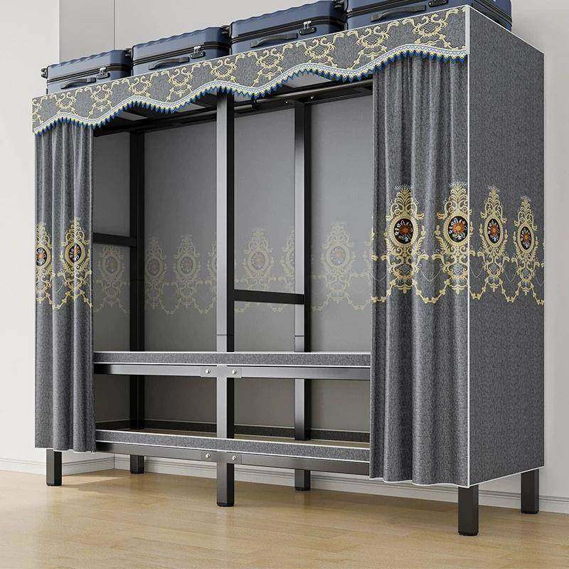 简易免安装布衣柜卧室家用大容量收纳柜加粗加厚钢,机械设备,其他机械设备,淘宝优惠券,粉丝福利购,淘宝优惠卷