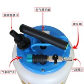 15升手动气动两用抽油机手动抽油器气动抽油机机油刹车油更换器