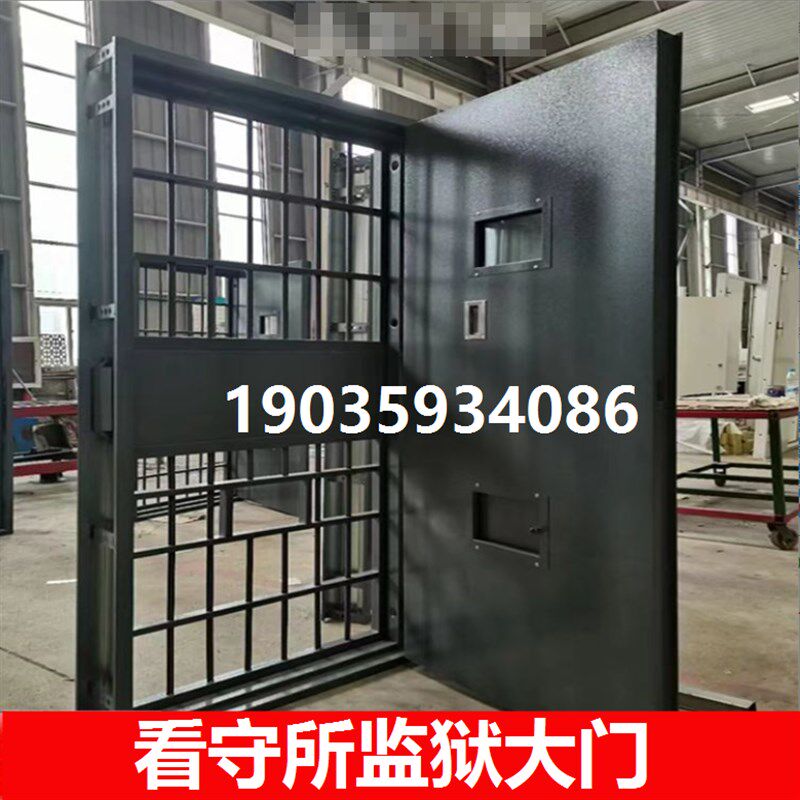 监室门双层可发青海放风门新疆平移围墙电动手动复合羁押室拘役门