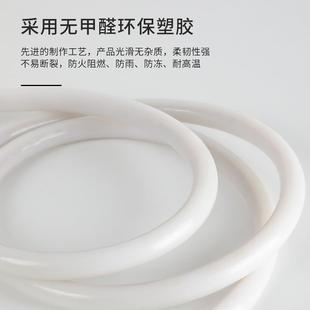 l顶ed虹柔性圆形吊软灯带户外霓防水装 饰广告高亮线圆形柔性条灯